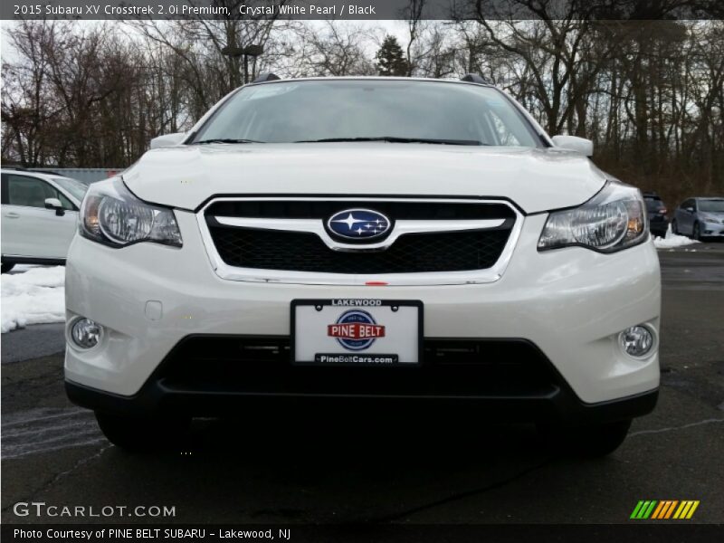 Crystal White Pearl / Black 2015 Subaru XV Crosstrek 2.0i Premium