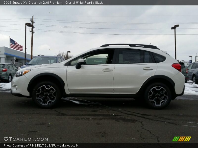 Crystal White Pearl / Black 2015 Subaru XV Crosstrek 2.0i Premium