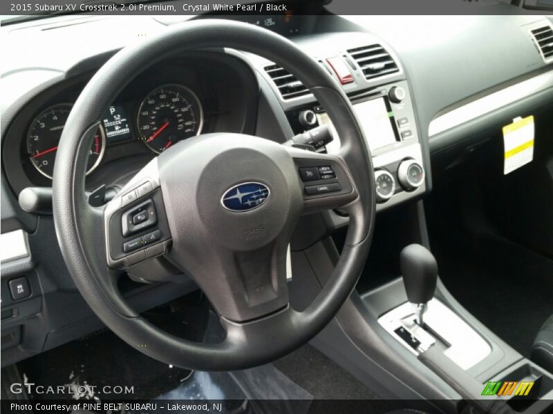 Crystal White Pearl / Black 2015 Subaru XV Crosstrek 2.0i Premium
