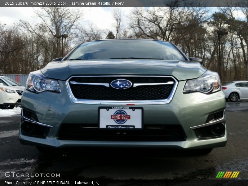 Jasmine Green Metallic / Ivory 2015 Subaru Impreza 2.0i 5 Door