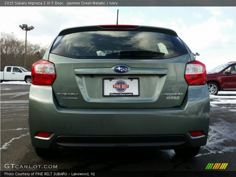 Jasmine Green Metallic / Ivory 2015 Subaru Impreza 2.0i 5 Door