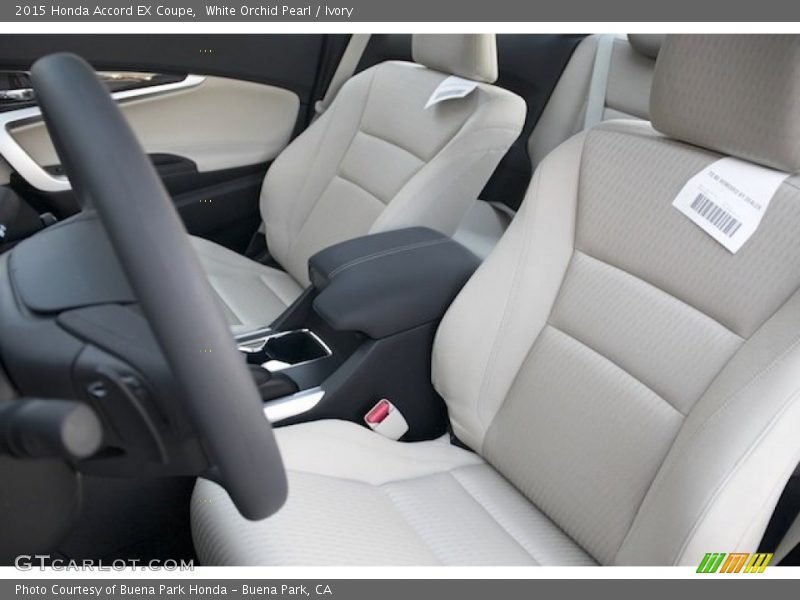 Front Seat of 2015 Accord EX Coupe