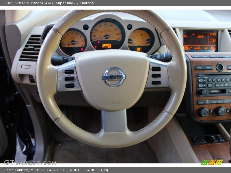 Super Black / Charcoal 2005 Nissan Murano SL AWD