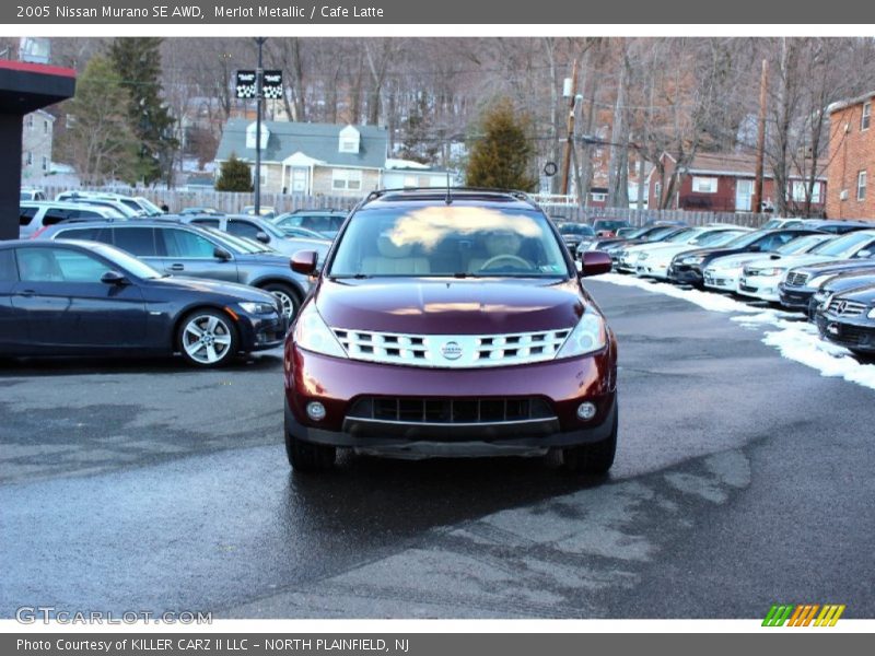Merlot Metallic / Cafe Latte 2005 Nissan Murano SE AWD