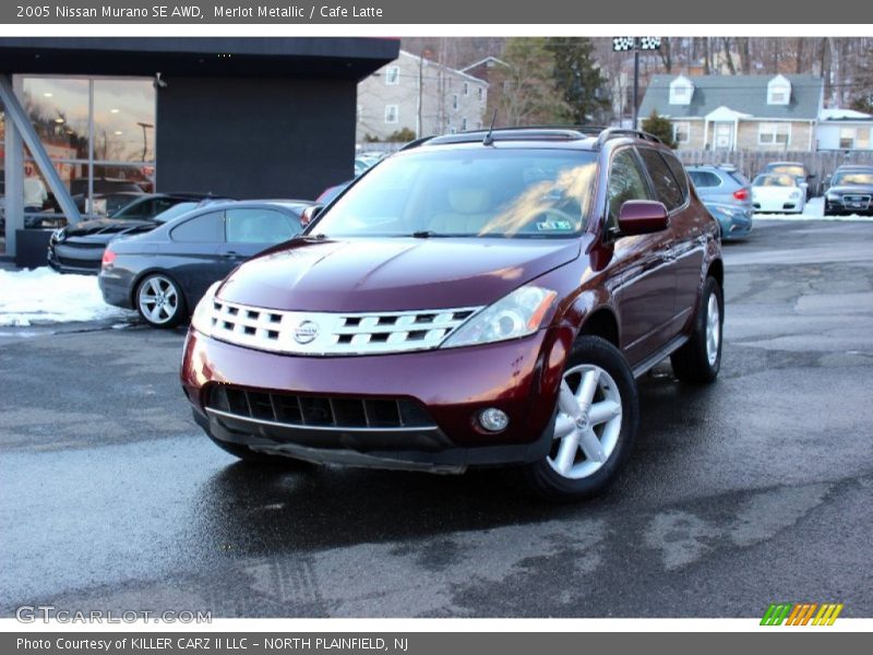 Merlot Metallic / Cafe Latte 2005 Nissan Murano SE AWD