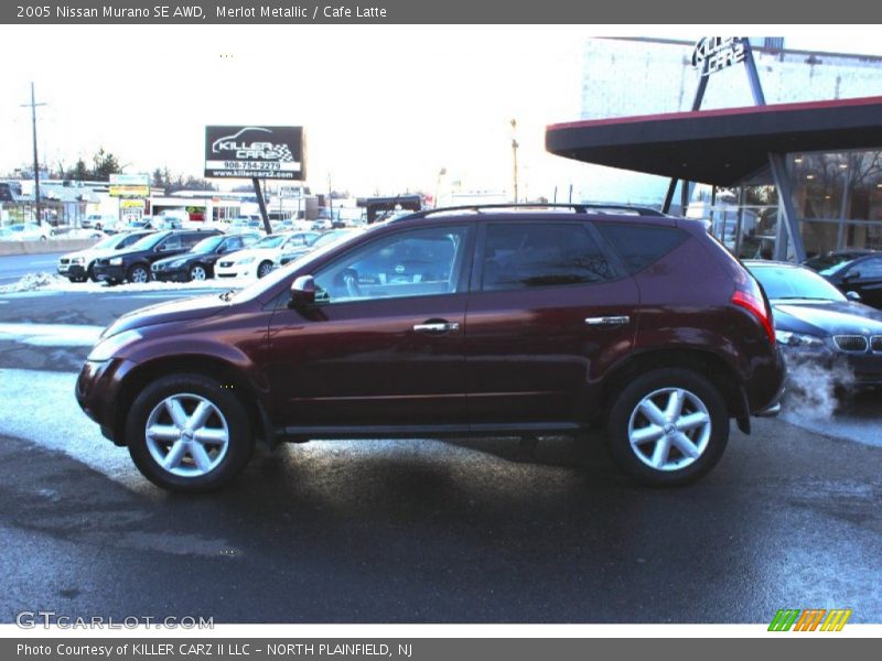 Merlot Metallic / Cafe Latte 2005 Nissan Murano SE AWD