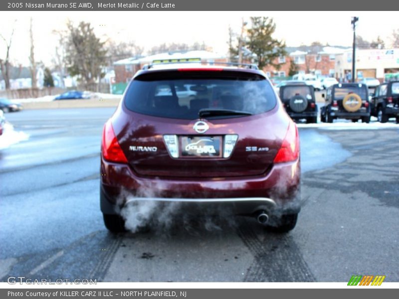 Merlot Metallic / Cafe Latte 2005 Nissan Murano SE AWD