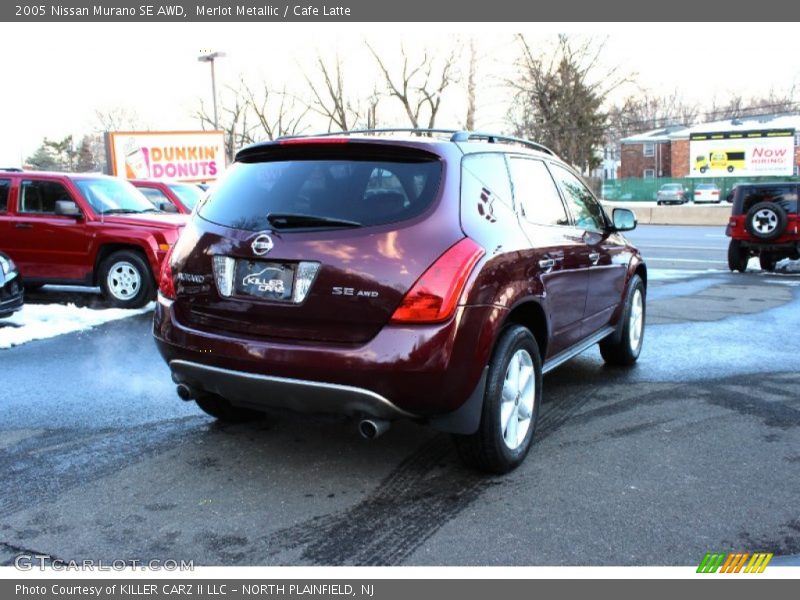 Merlot Metallic / Cafe Latte 2005 Nissan Murano SE AWD