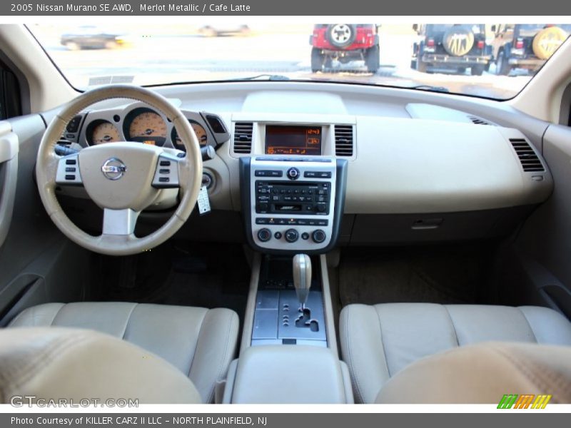 Merlot Metallic / Cafe Latte 2005 Nissan Murano SE AWD
