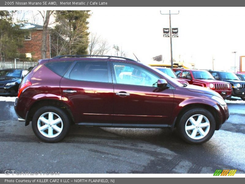 Merlot Metallic / Cafe Latte 2005 Nissan Murano SE AWD