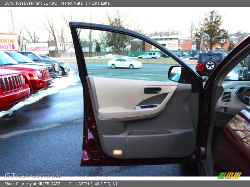 Merlot Metallic / Cafe Latte 2005 Nissan Murano SE AWD