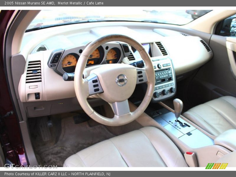 Merlot Metallic / Cafe Latte 2005 Nissan Murano SE AWD