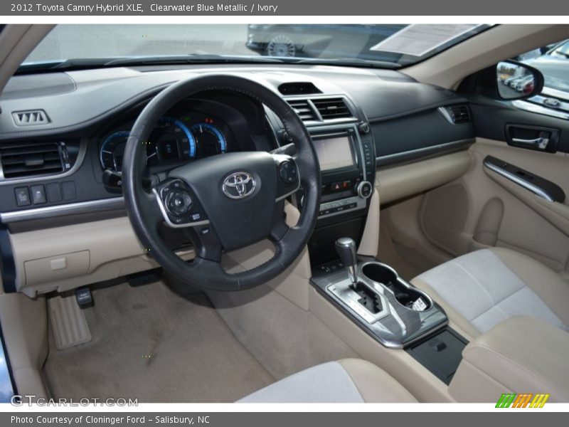  2012 Camry Hybrid XLE Ivory Interior