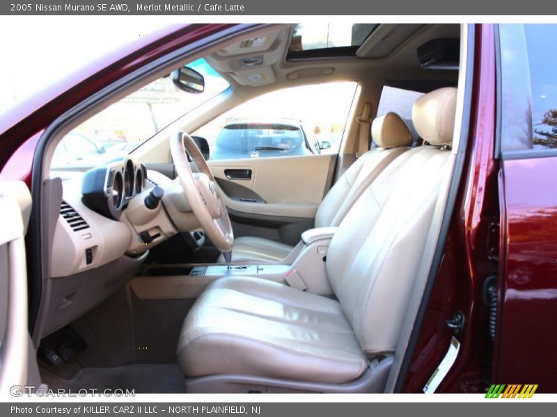 Merlot Metallic / Cafe Latte 2005 Nissan Murano SE AWD