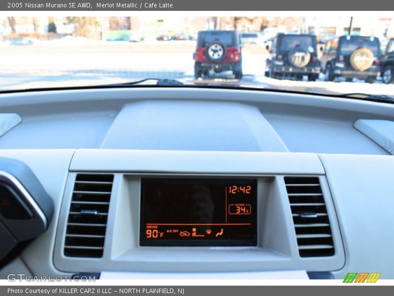 Merlot Metallic / Cafe Latte 2005 Nissan Murano SE AWD