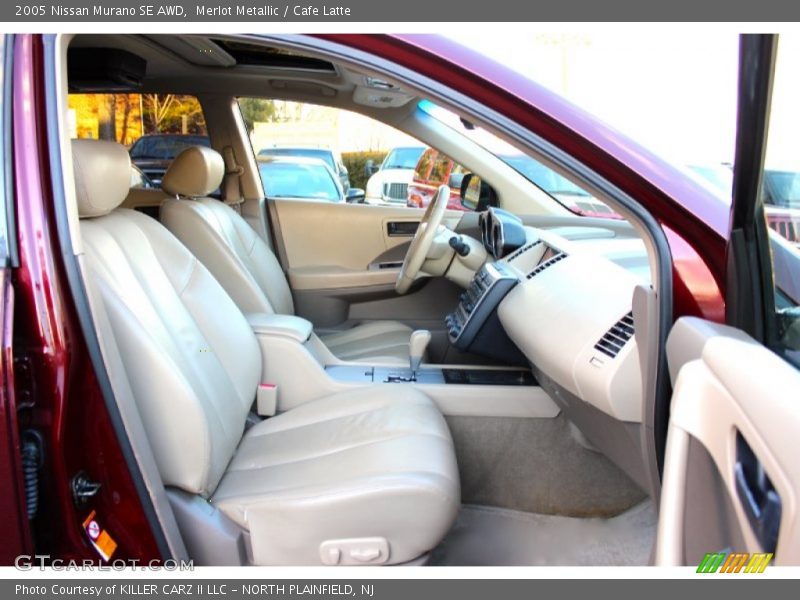 Merlot Metallic / Cafe Latte 2005 Nissan Murano SE AWD