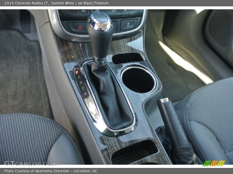 Summit White / Jet Black/Titanium 2014 Chevrolet Malibu LT