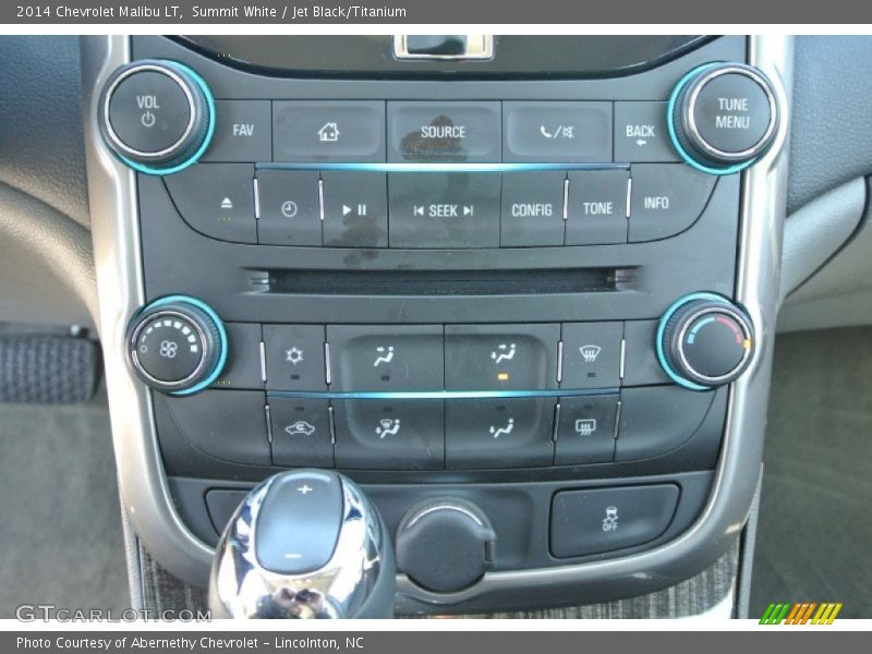 Summit White / Jet Black/Titanium 2014 Chevrolet Malibu LT