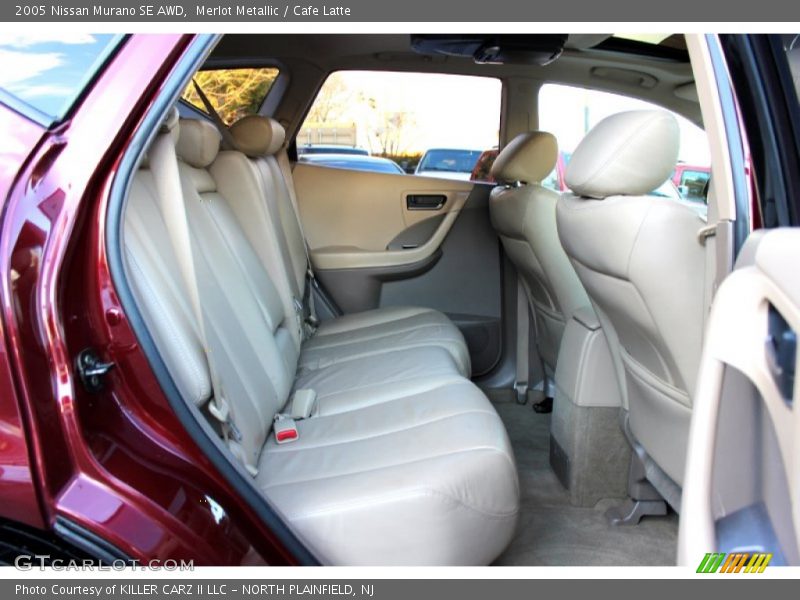 Merlot Metallic / Cafe Latte 2005 Nissan Murano SE AWD
