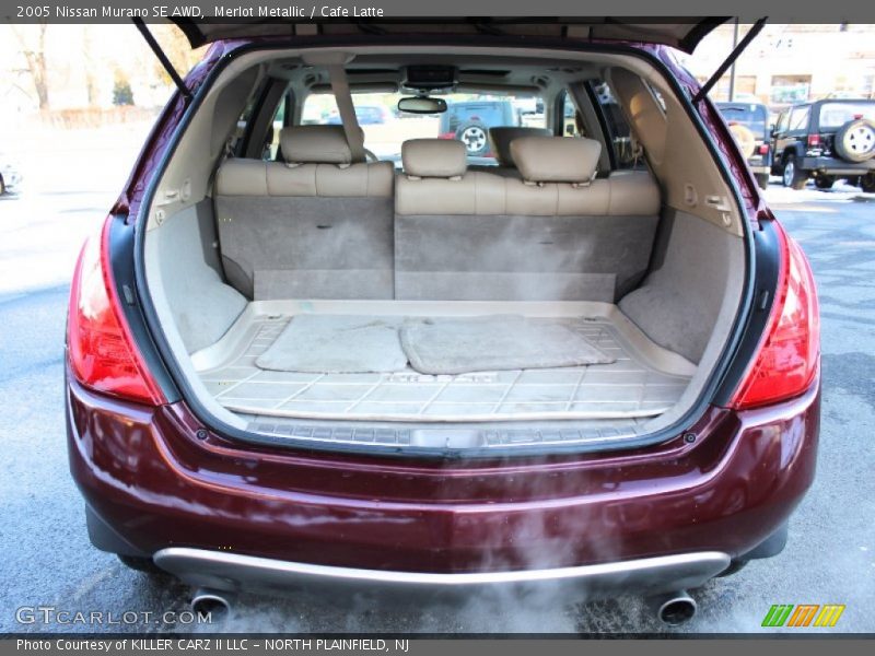 Merlot Metallic / Cafe Latte 2005 Nissan Murano SE AWD