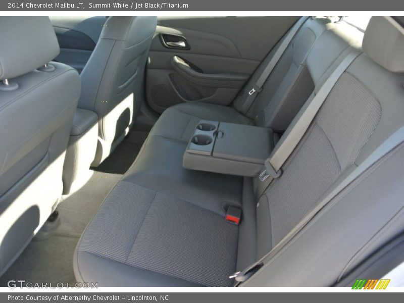 Summit White / Jet Black/Titanium 2014 Chevrolet Malibu LT