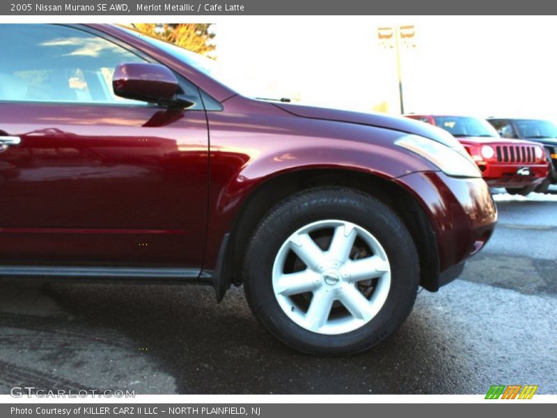 Merlot Metallic / Cafe Latte 2005 Nissan Murano SE AWD