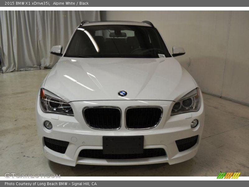 Alpine White / Black 2015 BMW X1 xDrive35i