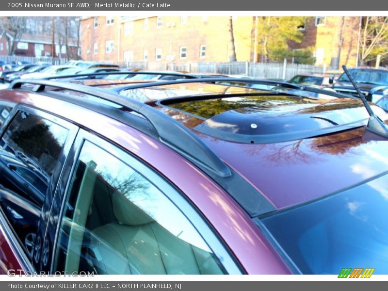 Merlot Metallic / Cafe Latte 2005 Nissan Murano SE AWD