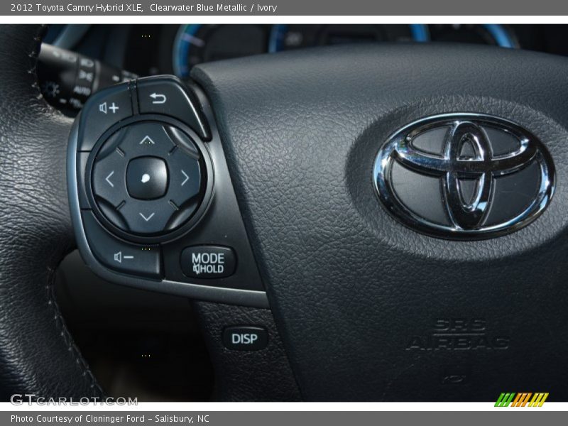 Controls of 2012 Camry Hybrid XLE