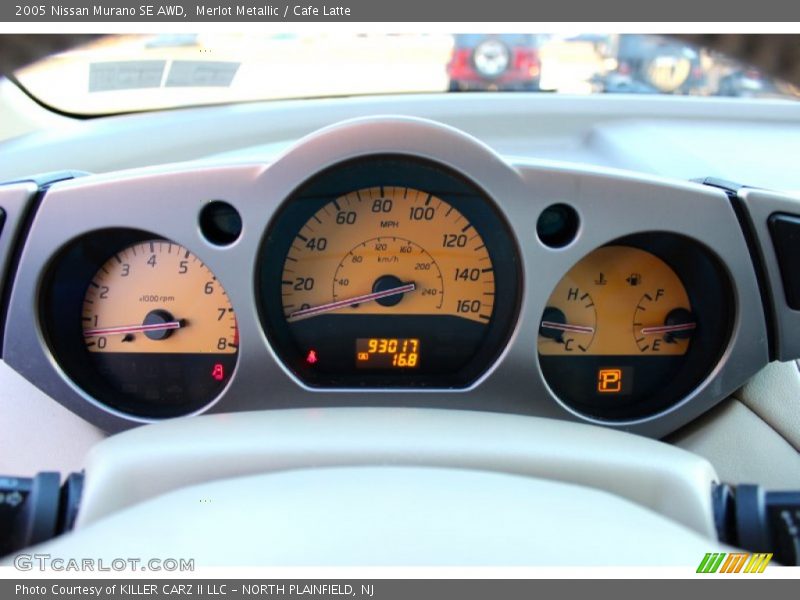 Merlot Metallic / Cafe Latte 2005 Nissan Murano SE AWD