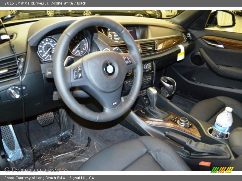 Black Interior - 2015 X1 xDrive35i 