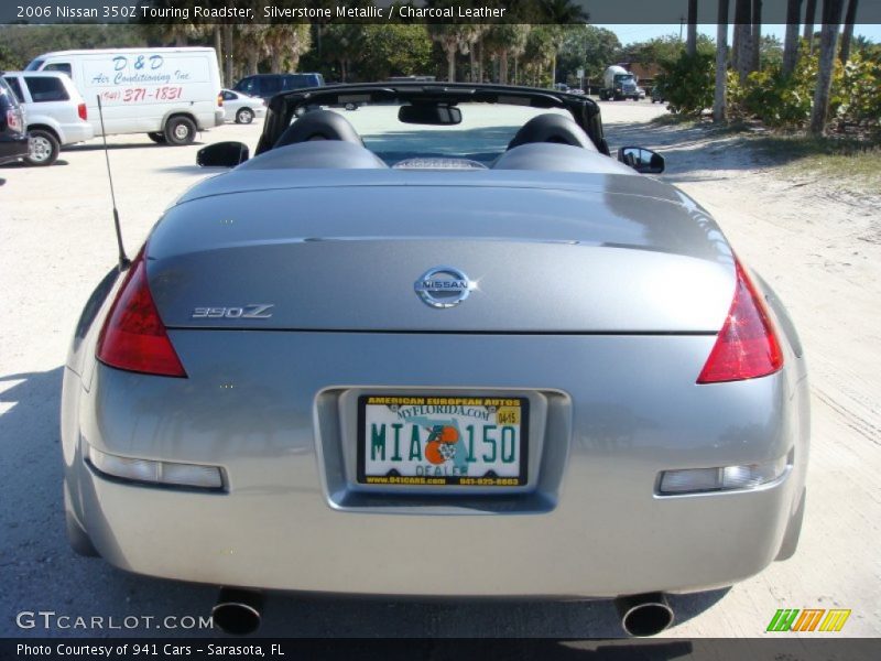Silverstone Metallic / Charcoal Leather 2006 Nissan 350Z Touring Roadster