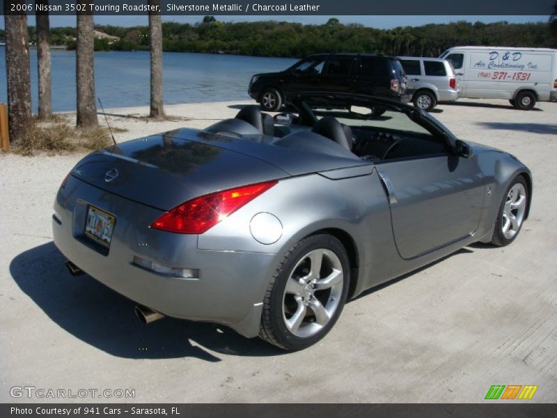 Silverstone Metallic / Charcoal Leather 2006 Nissan 350Z Touring Roadster