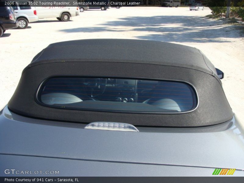 Silverstone Metallic / Charcoal Leather 2006 Nissan 350Z Touring Roadster