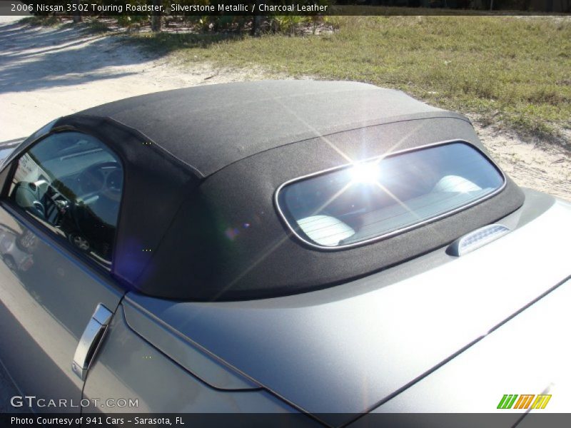 Silverstone Metallic / Charcoal Leather 2006 Nissan 350Z Touring Roadster