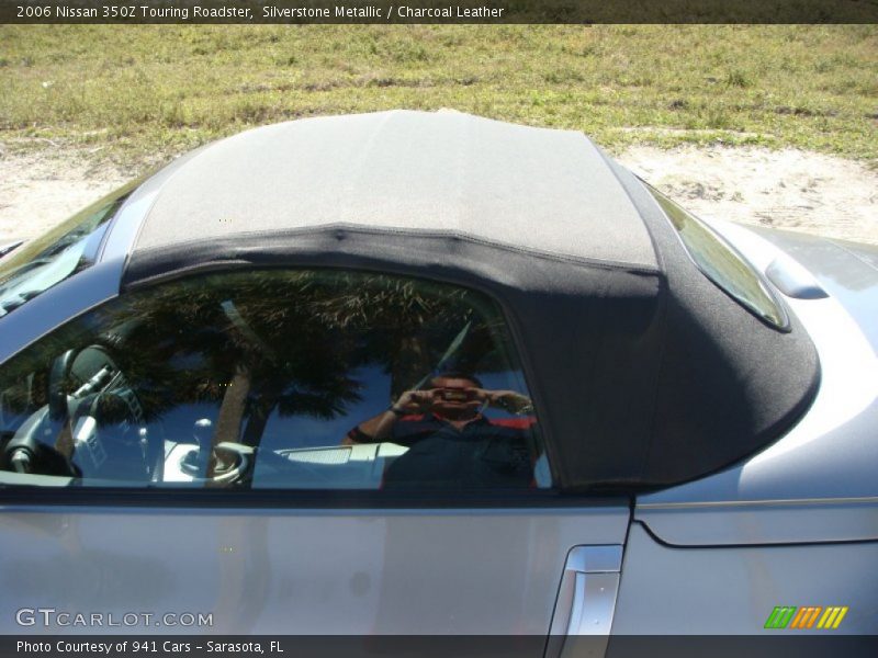 Silverstone Metallic / Charcoal Leather 2006 Nissan 350Z Touring Roadster