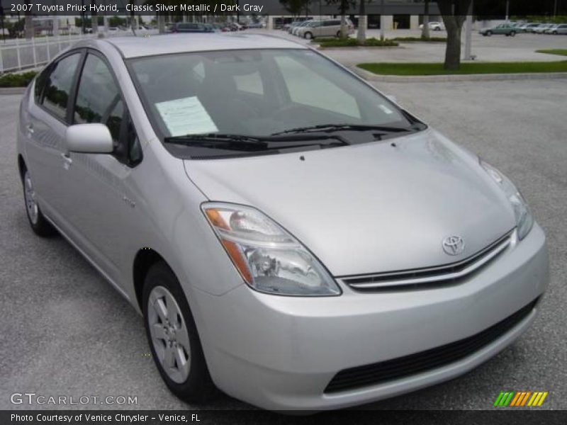 Classic Silver Metallic / Dark Gray 2007 Toyota Prius Hybrid