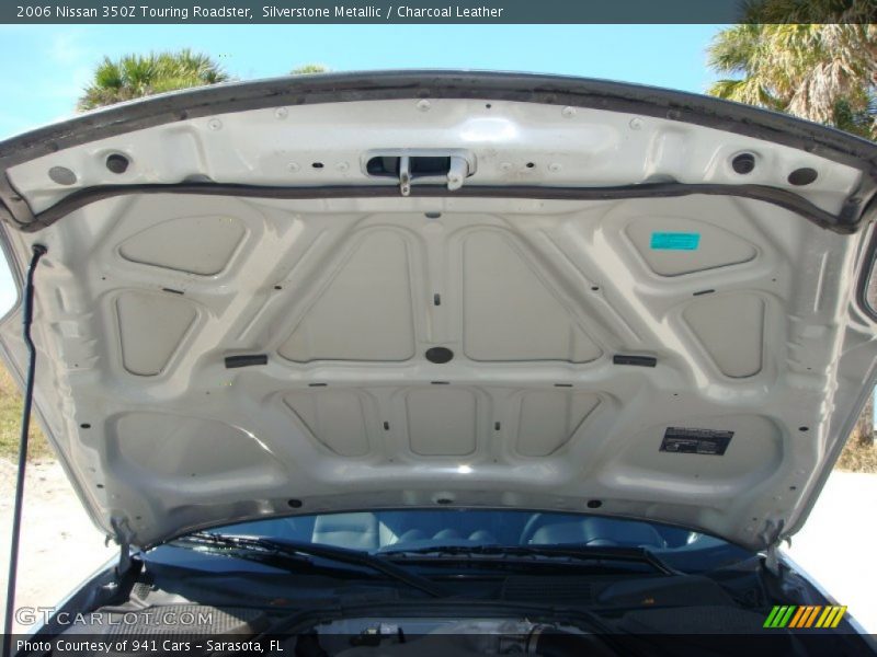 Silverstone Metallic / Charcoal Leather 2006 Nissan 350Z Touring Roadster