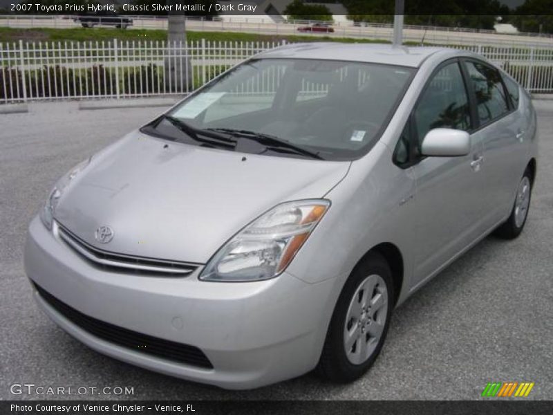 Classic Silver Metallic / Dark Gray 2007 Toyota Prius Hybrid