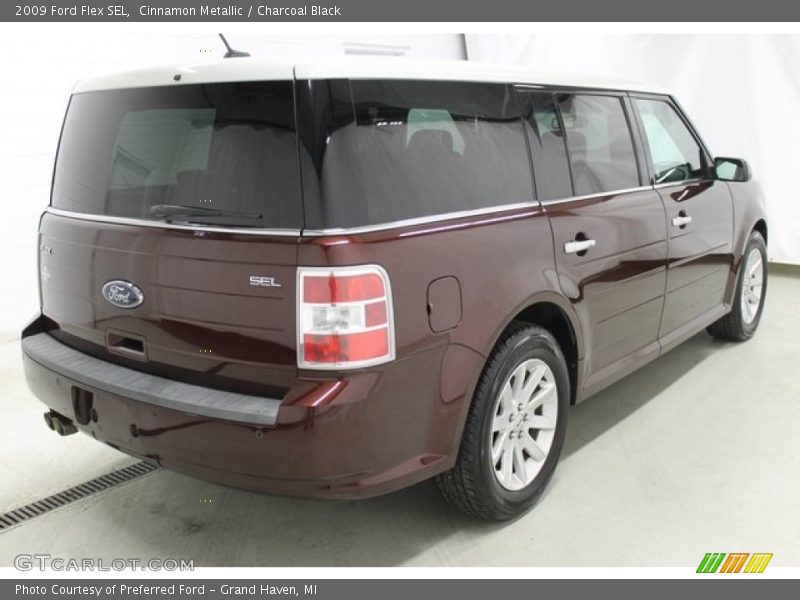 Cinnamon Metallic / Charcoal Black 2009 Ford Flex SEL