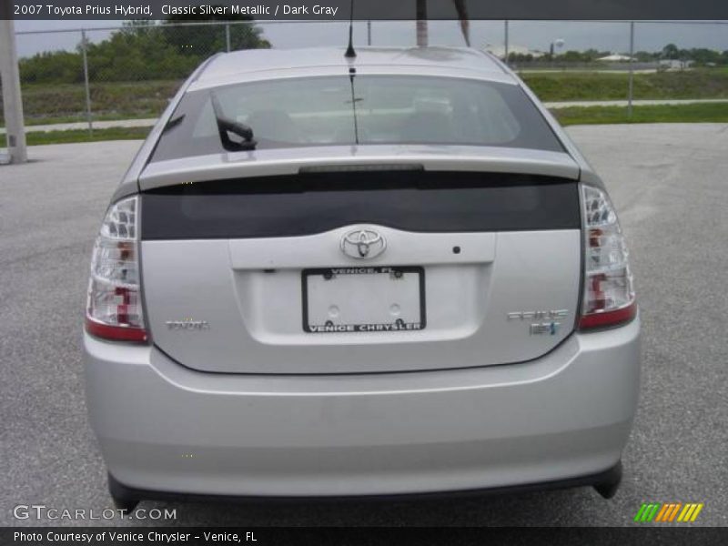 Classic Silver Metallic / Dark Gray 2007 Toyota Prius Hybrid