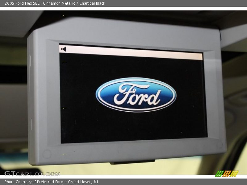 Cinnamon Metallic / Charcoal Black 2009 Ford Flex SEL