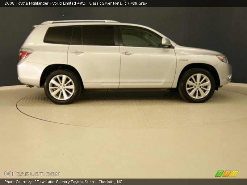 Classic Silver Metallic / Ash Gray 2008 Toyota Highlander Hybrid Limited 4WD