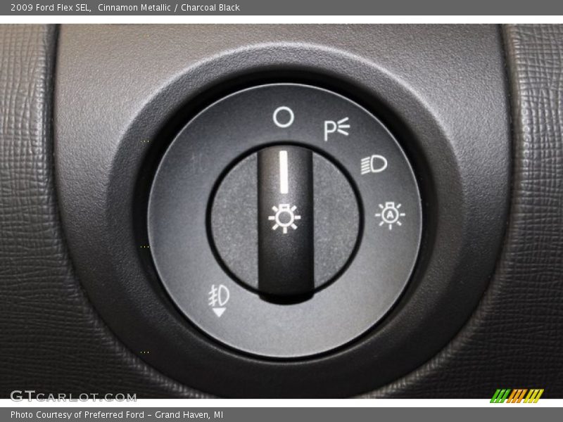 Cinnamon Metallic / Charcoal Black 2009 Ford Flex SEL
