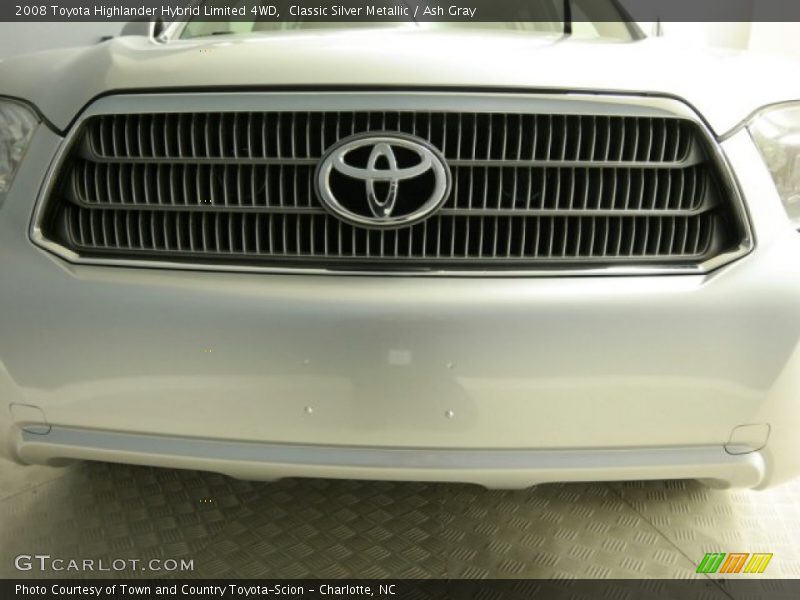 Classic Silver Metallic / Ash Gray 2008 Toyota Highlander Hybrid Limited 4WD
