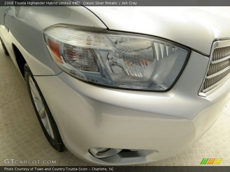 Classic Silver Metallic / Ash Gray 2008 Toyota Highlander Hybrid Limited 4WD