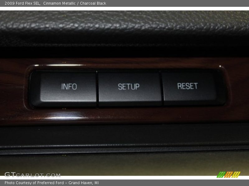 Cinnamon Metallic / Charcoal Black 2009 Ford Flex SEL