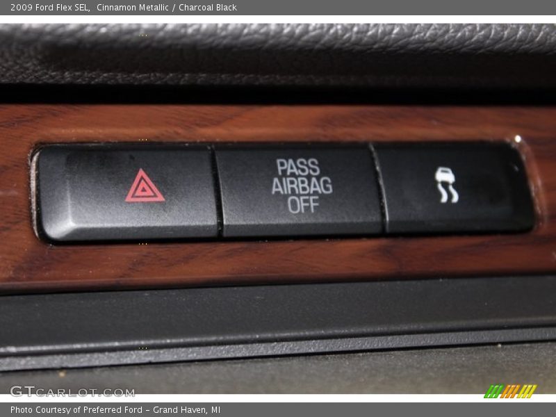 Cinnamon Metallic / Charcoal Black 2009 Ford Flex SEL