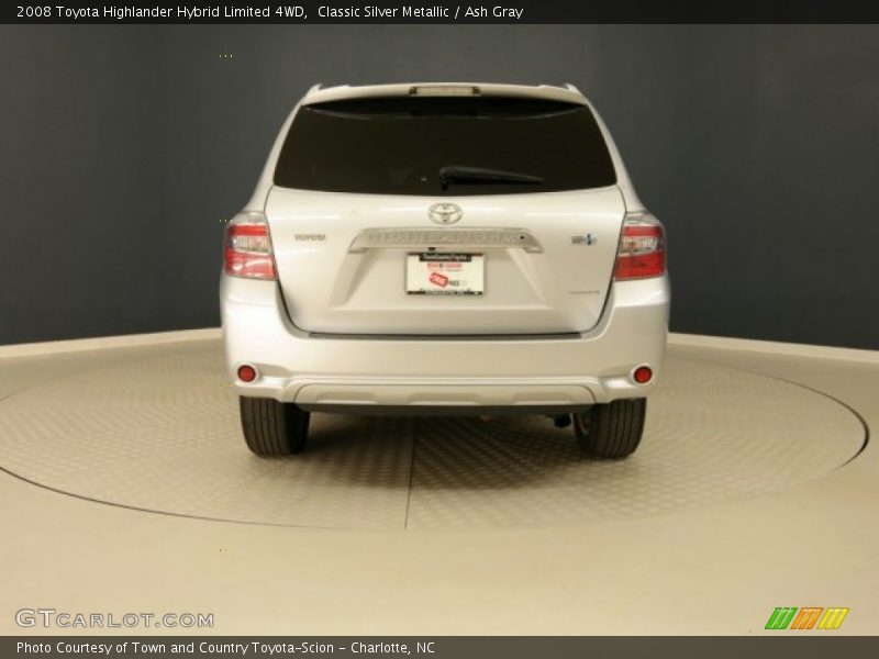 Classic Silver Metallic / Ash Gray 2008 Toyota Highlander Hybrid Limited 4WD