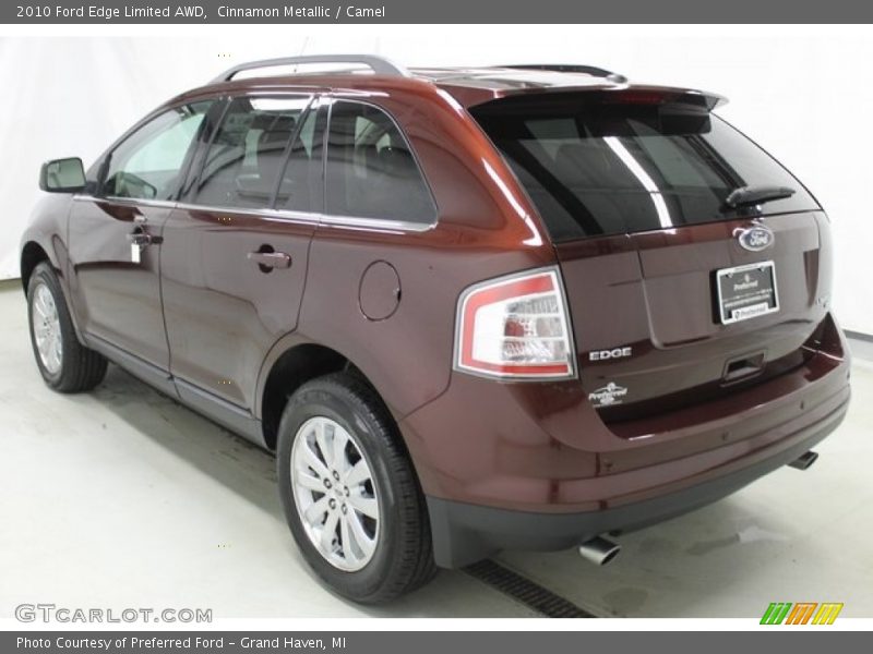 Cinnamon Metallic / Camel 2010 Ford Edge Limited AWD